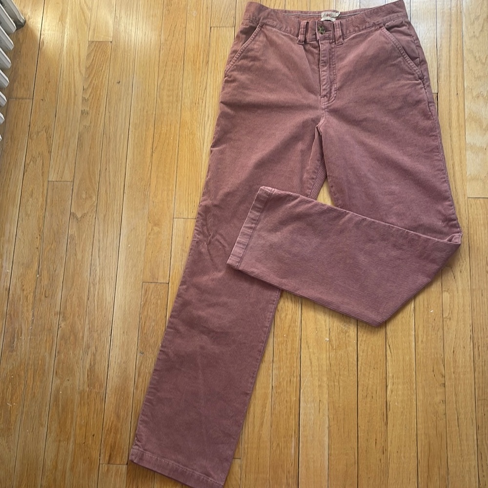 Faherty Organic Cotton Corduroy 27 NWOT